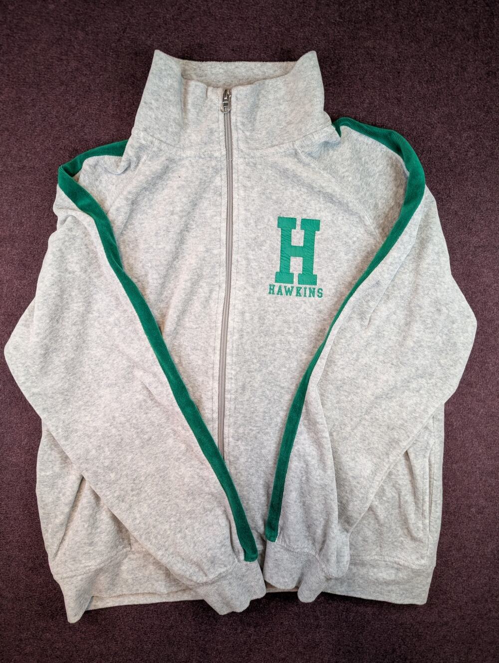 Stranger Things Hawkins High Warm-up Jacket - Size XL